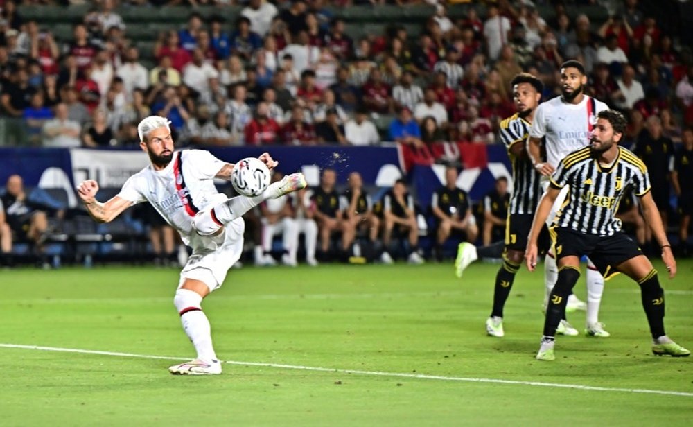 La Juventus domine l'AC Milan aux tirs au but après un nul. afp