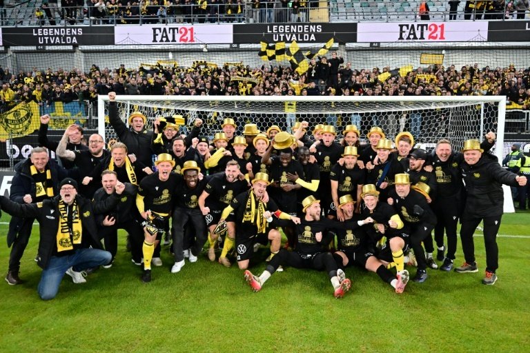 Le petit club de Mjällby champion de Suède pour la première fois