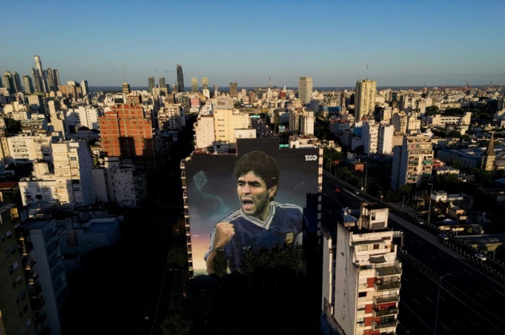 Le procès Maradona.AFP