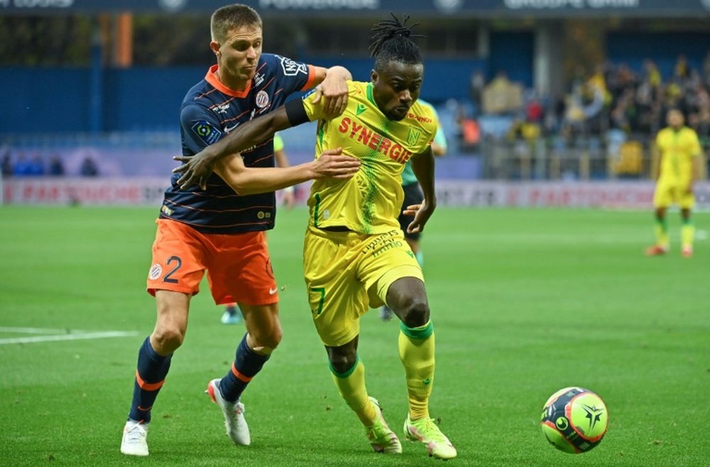 L1: Moses Simon, fusée à Nantes, couteau suisse au Nigeria. AFP