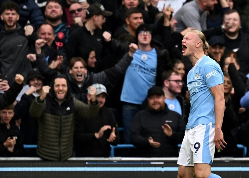 Manchester City bat Brighton après deux défaites. AFP