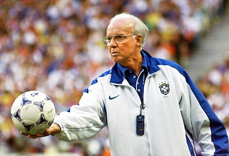 Mario Zagallo, le premier champion du monde comme joueur et entraîneur. Afp