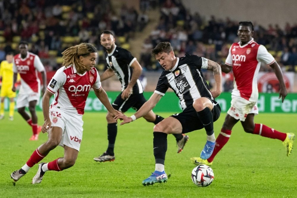 Le milieu angevin Pierrick Capelle. AFP