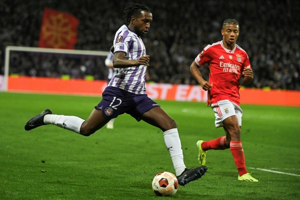 Toulouse tombe les armes à la main face au Benfica. AFP