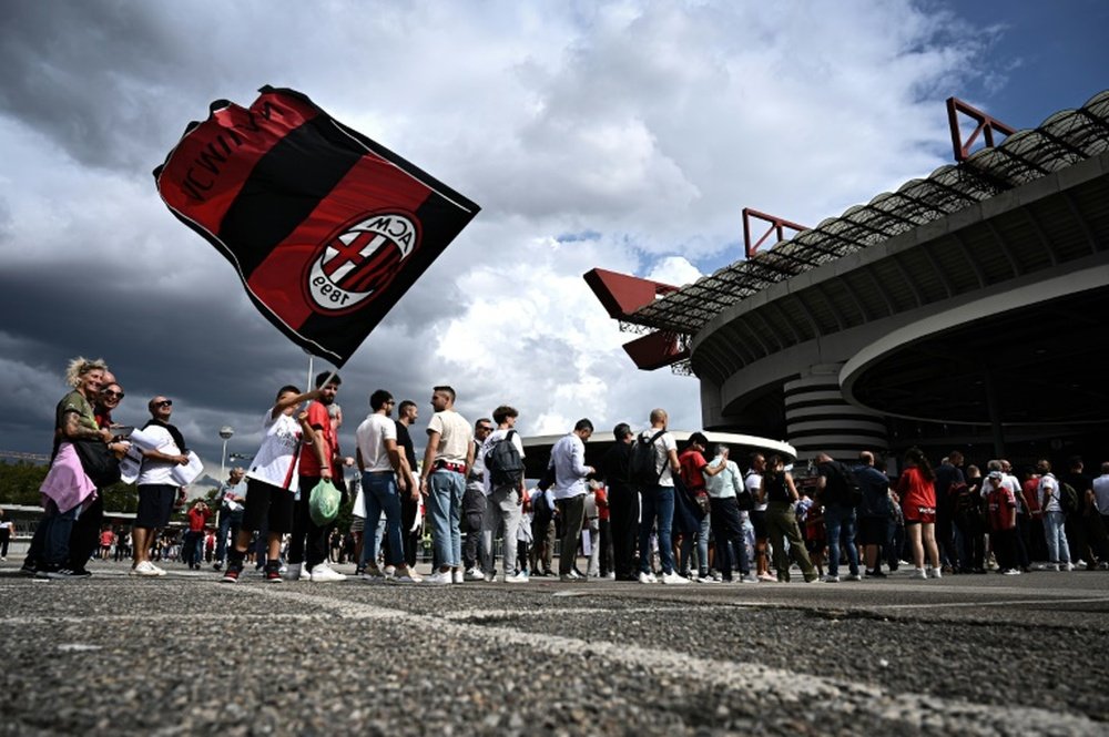 La vente de l'AC Milan dans le collimateur des autorités financières. AFP
