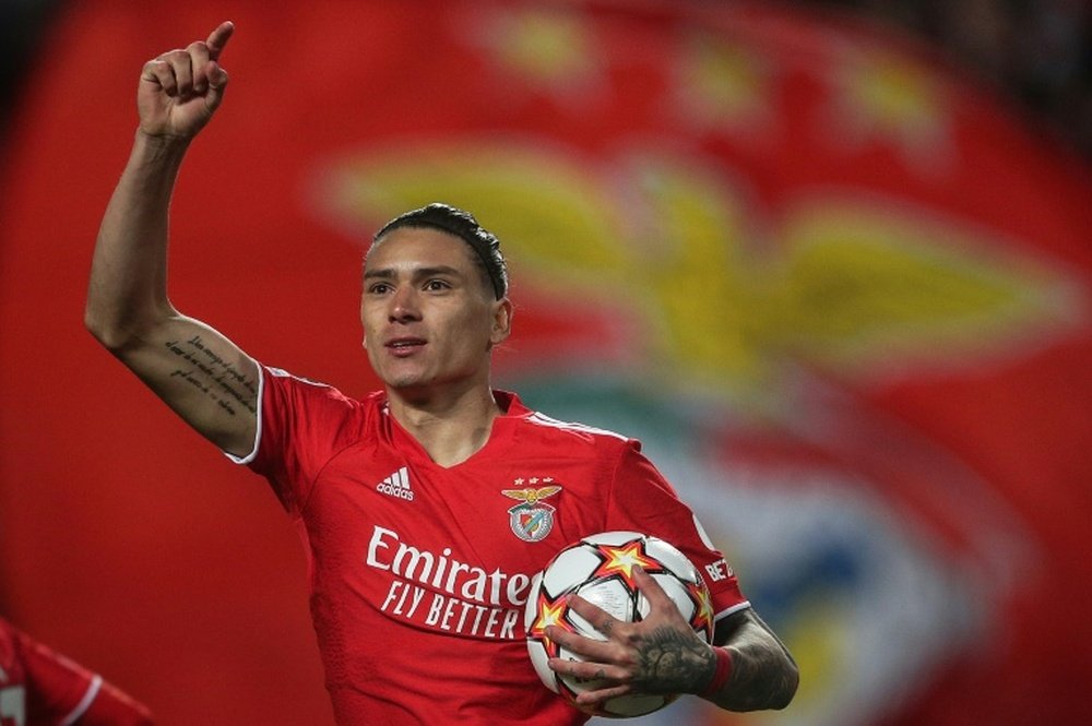 Darwin Nuñez, l'envol de l'Aigle convoité du Benfica. AFP