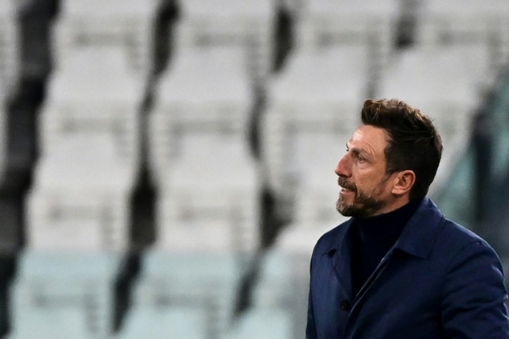 Cagliari se sépare de son entraîneur Eusebio Di Francesco. AFP