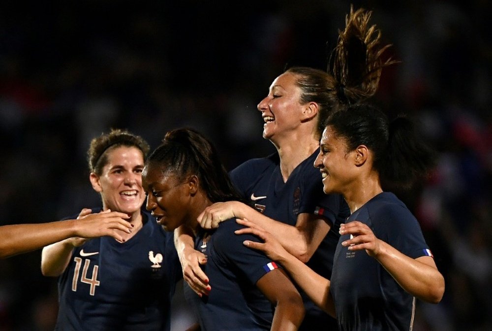 Les Françaises battent la Chine en match de préparation au Mondial. AFP