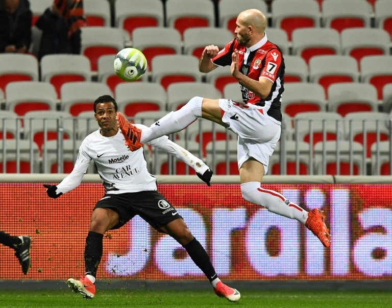 Nice : Jallet, blessé, forfait contre Nantes et peut-être jusqu'en 2018
