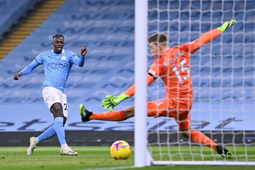 Benjamin Mendy ne veut plus être intermittent. AFP