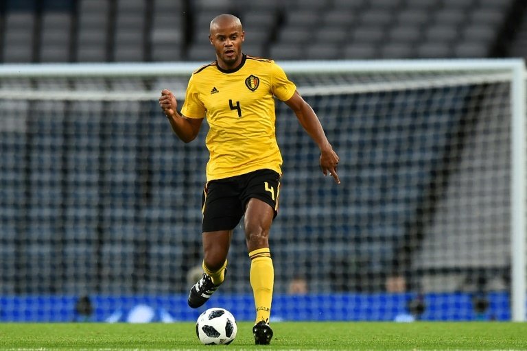 Le défenseur belge Vincent Kompany. AFP