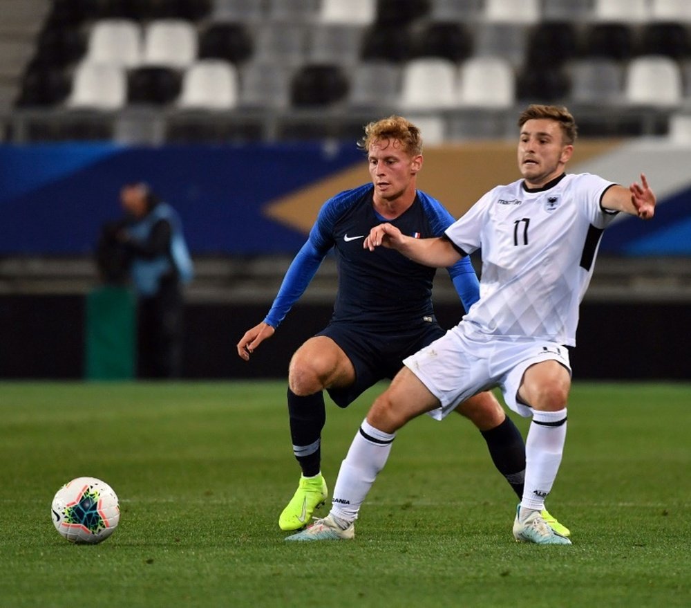 Nicolas Cozza blessé à un genou et forfait contre la Suisse. AFP
