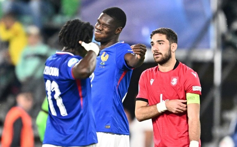 La France miraculée contre la Géorgie