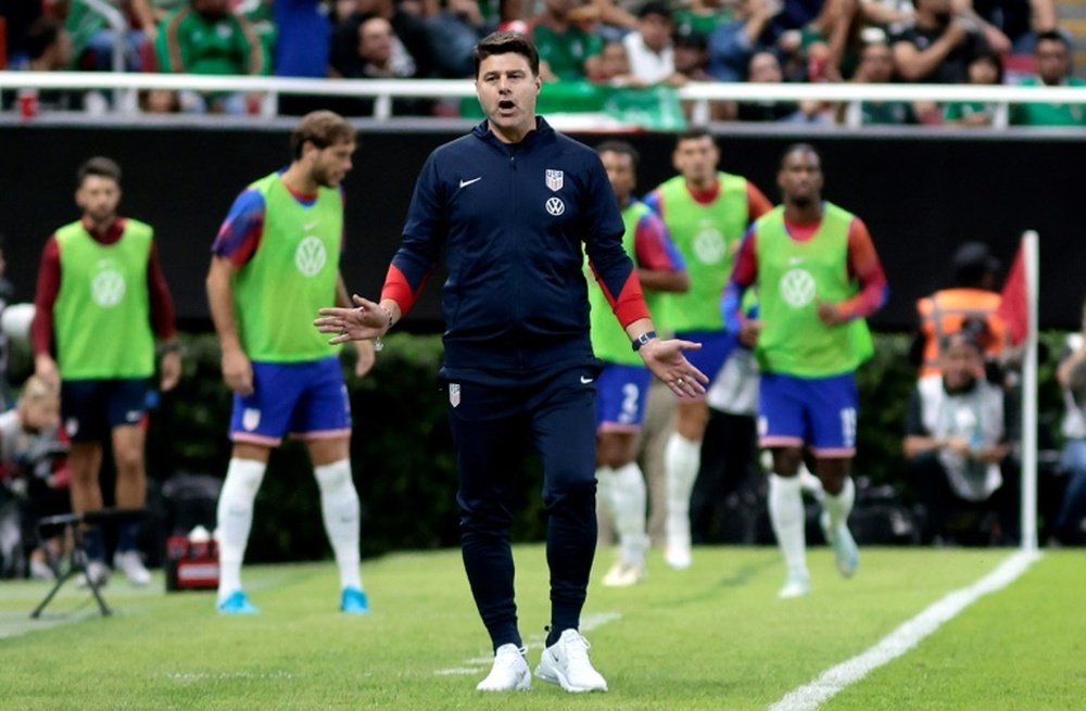 Première défaite de Pochettino avec les USA. AFP