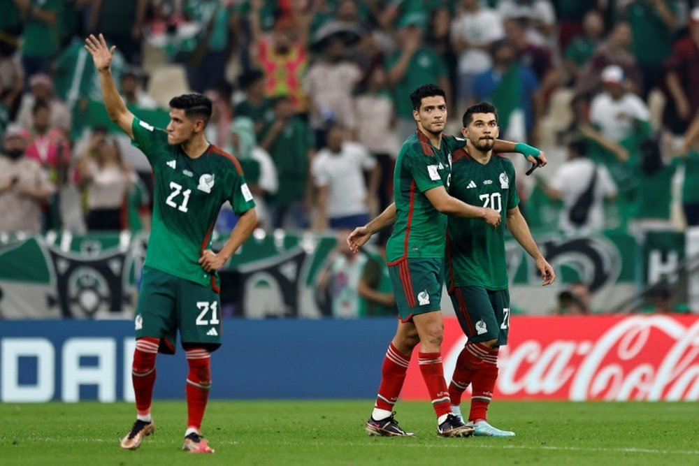 Le Mexique bat l'Arabie saoudite en vain. afp