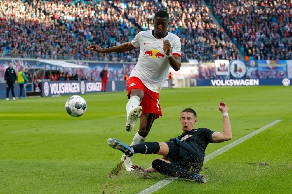 Leipzig gagne et repasse en tête devant le Bayern. AFP