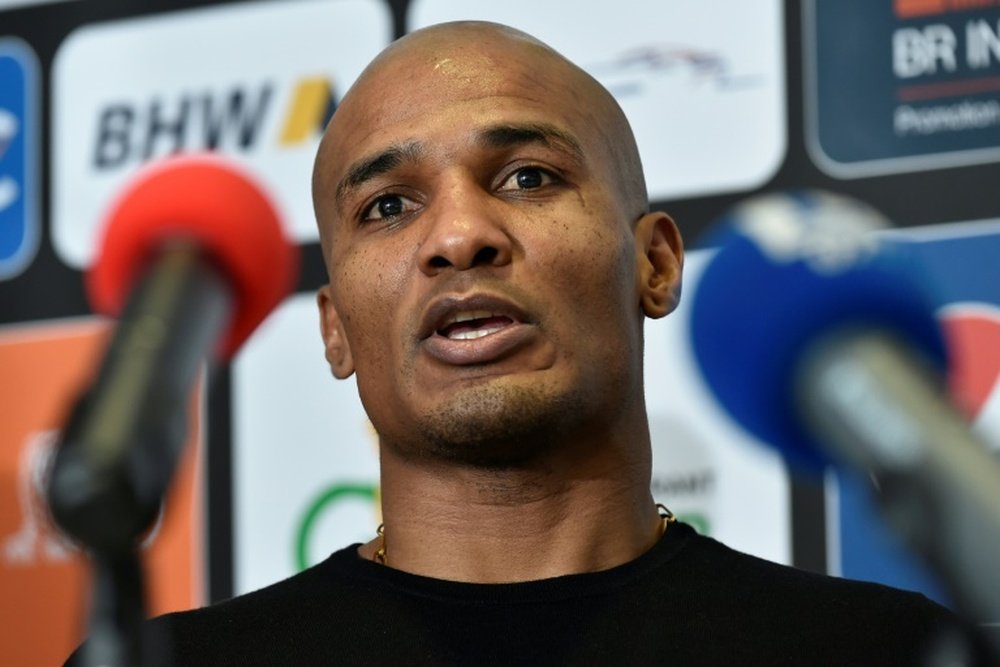 Florent Malouda alors au FC Differdange. AFP