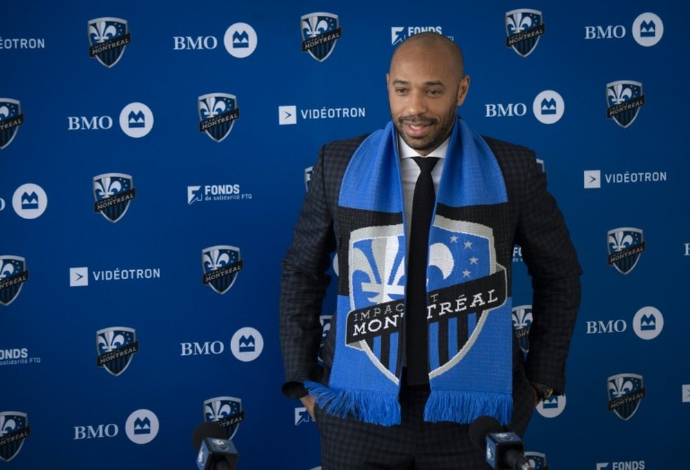 MLS: Thierry Henry plaide la patience à Montréal avec un club à reconstruire. AFP