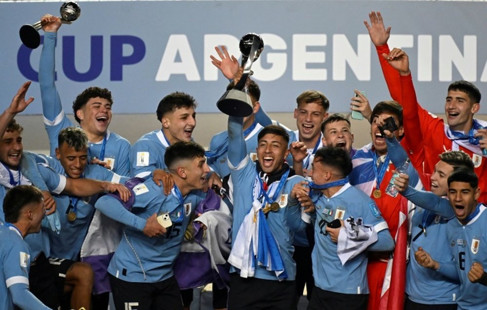 L'Uruguay bat l'Italie et se sacre champion du Mondial U20. AFP
