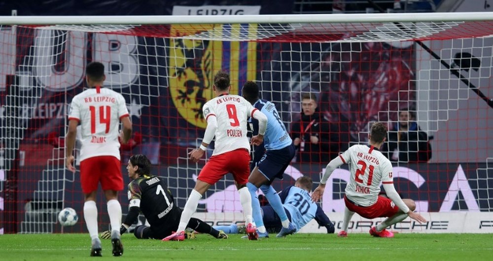 Leipzig tenu en échec, le Bayern nouveau leader. AFP