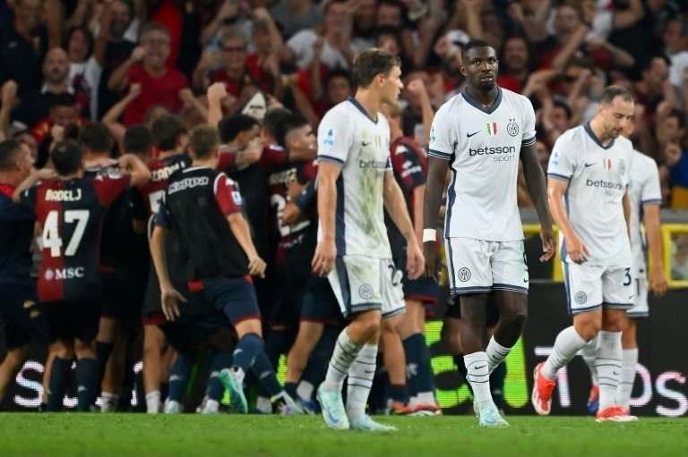 Marcus Thuram a inscrit un doublé, mais l'Inter Milan a dû se contenter d'un nul (2-2) face au Genoa, tout comme l'AC Milan revenu miraculeusement à la hauteur du Torino dans le temps additionnel (2-2), samedi en ouverture du Championnat d'Italie 2024-25.