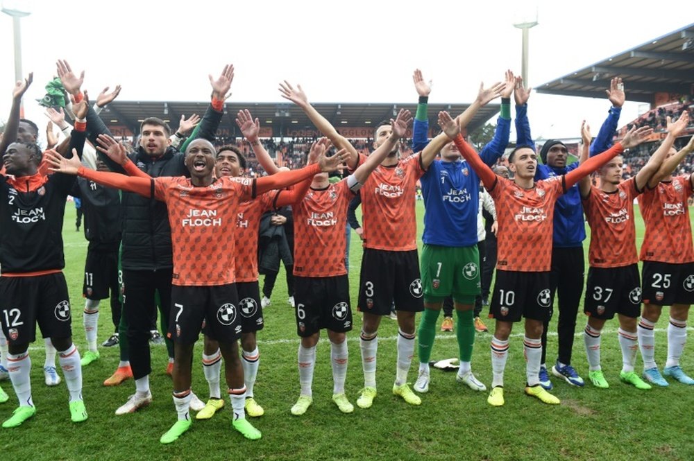 Encore renversant, Lorient dompte Lille et reste sur le podium. AFP