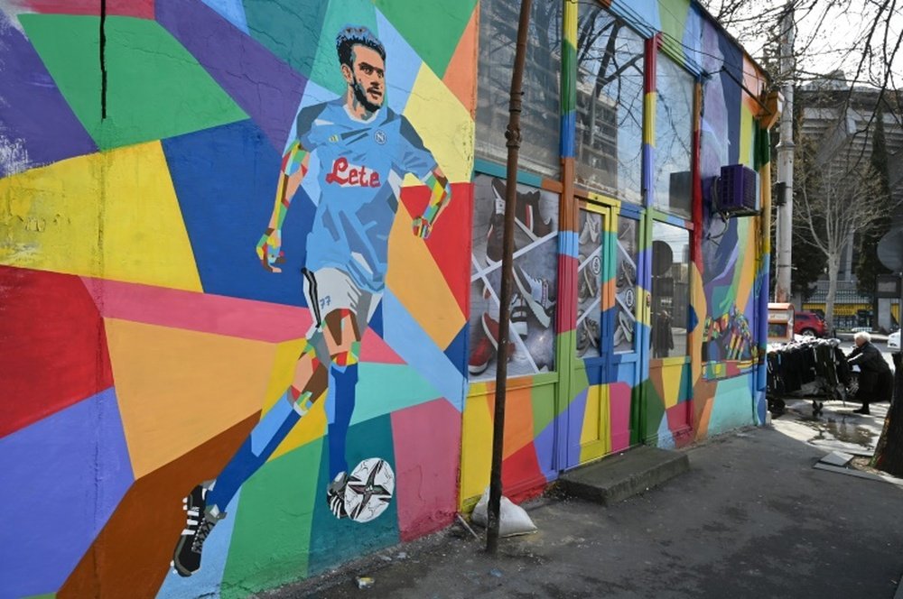 Kvaratskhelia, l'enfant d'un village de Géorgie devenu star du Napoli .afp