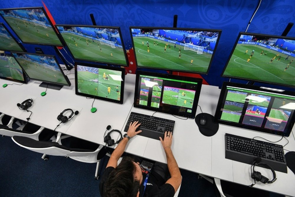 L'assistance vidéo à l'arbitrage (VAR) a été utilisée durant la Coupe du monde. AFP