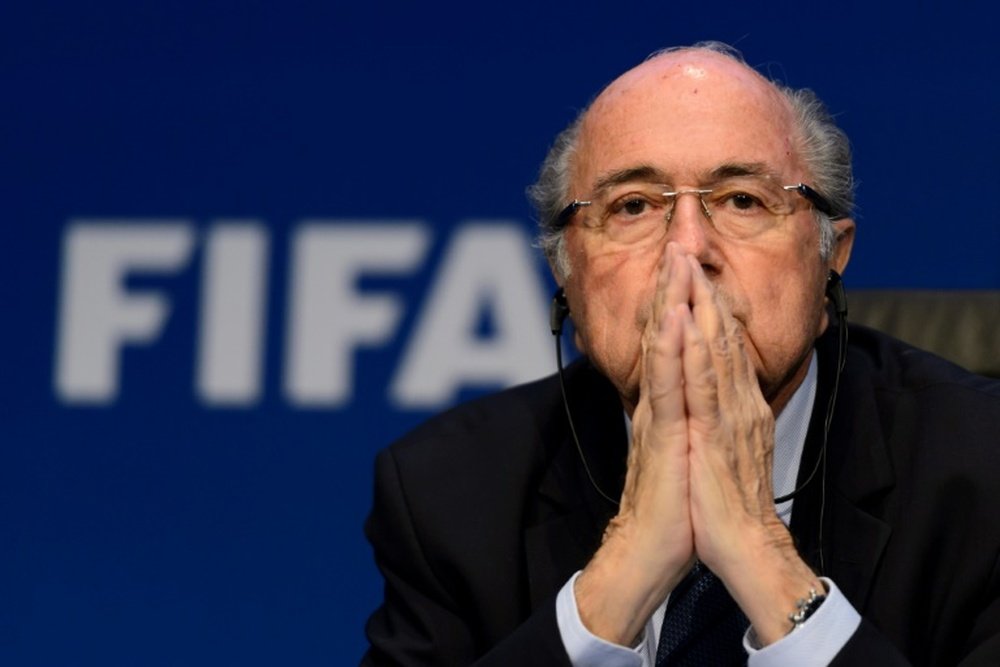 L'ancien président de la Fifa Sepp Blatter hospitalisé. AFP