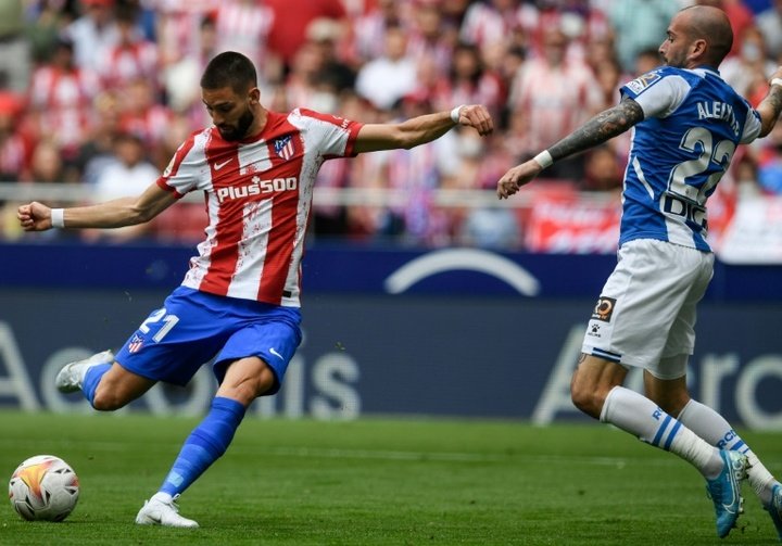 Carrasco arrache la victoire pour l'Atlético contre l'Espanyol. AFP