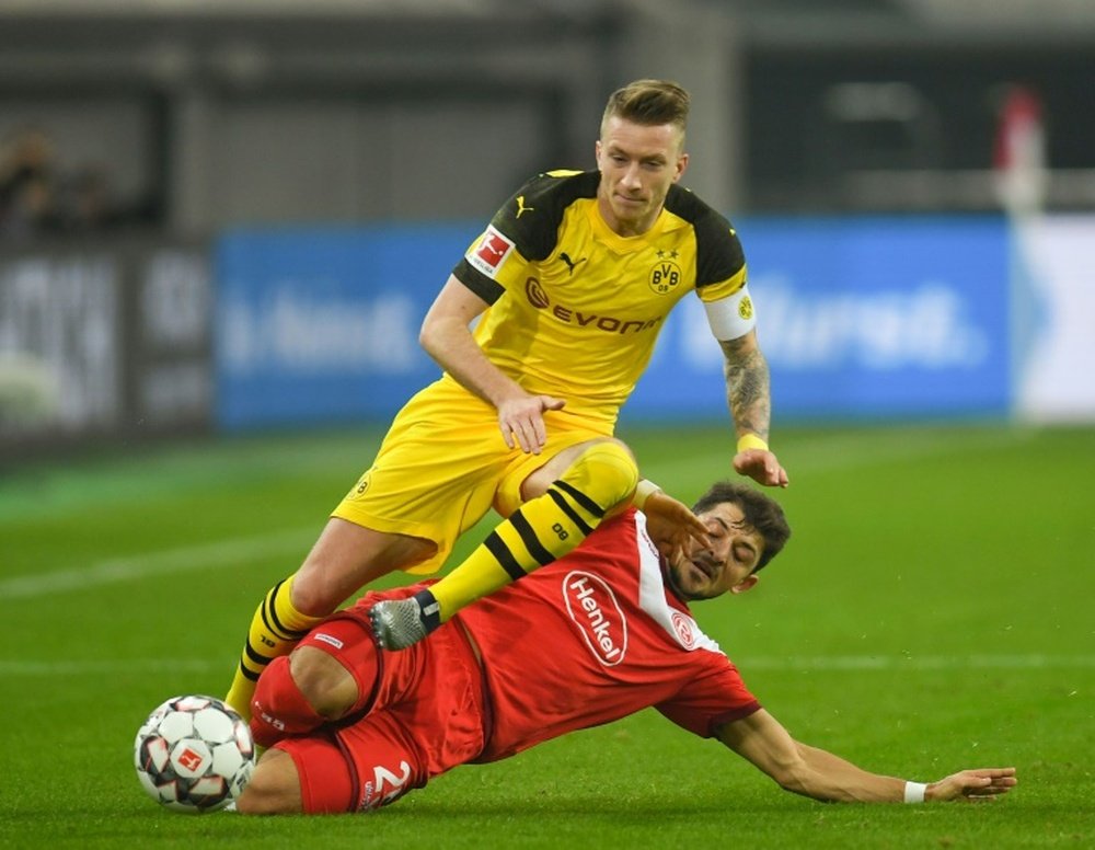 L'attaquant de Dortmund Marco Reus. AFP