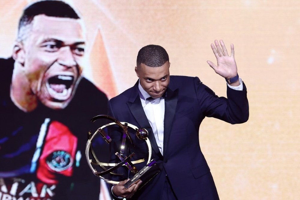 Kylian Mbappé absent du groupe parisien pour affronter Metz. AFP
