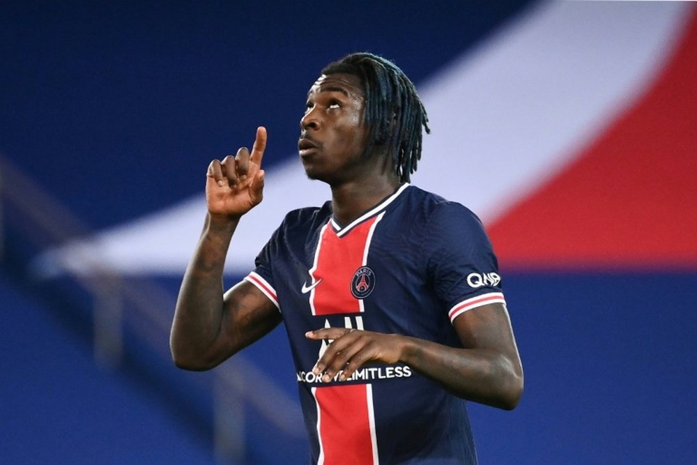 C1: Kean a chipé les clés de l'attaque parisienne. AFP