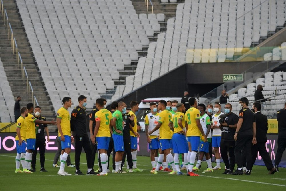 Mondial-2022: le Brésil ne veut pas rejouer le match interrompu contre l'Argentine. AFP