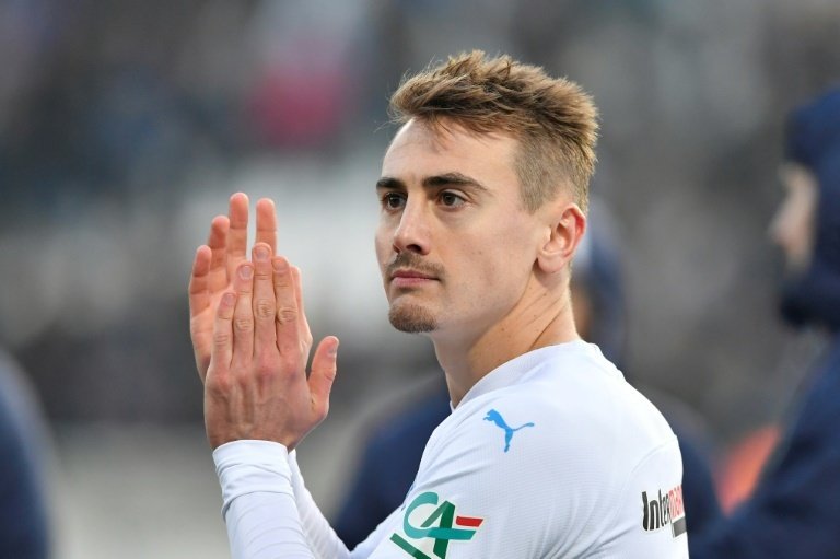 Rongier a l'intelligence de jeu mais espère marquer plus avec l'OM. AFP