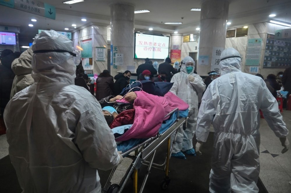 Le championnat chinois reporté pour cause d'épidémie. AFP
