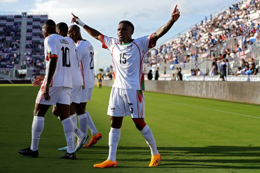 La Martinique débute la Gold Cup par une victoire contre le Salvador. Afp