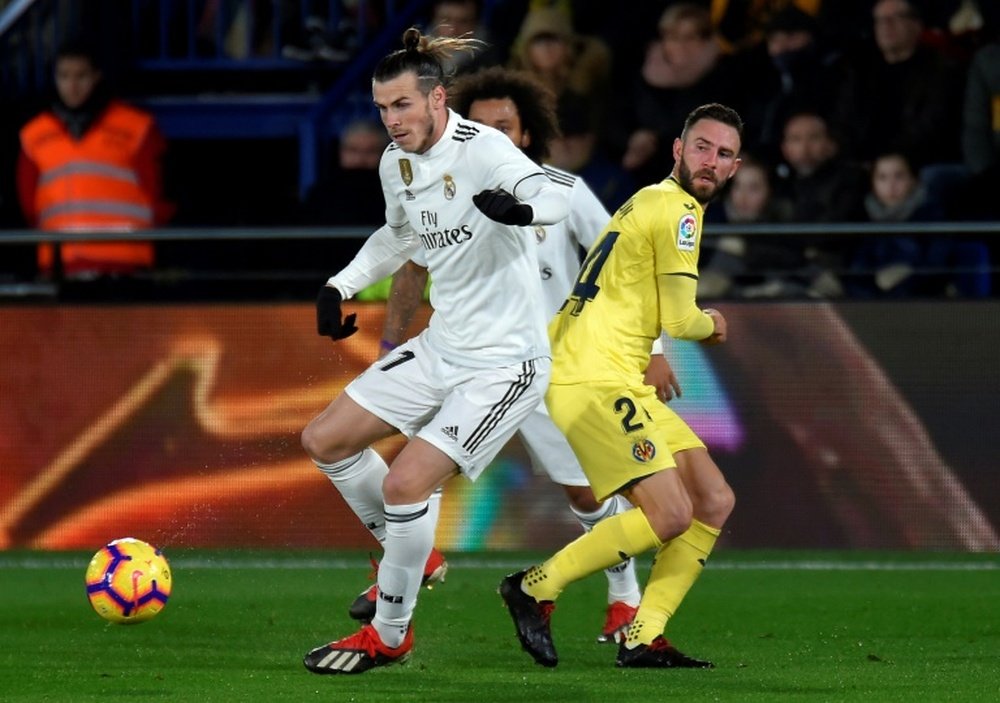 Bale est blessé au mollet. AFP