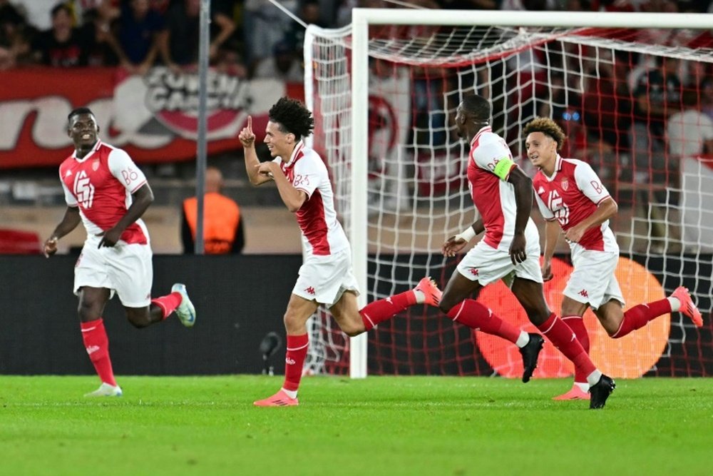 Monaco débute par une victoire face au Barça. AFP