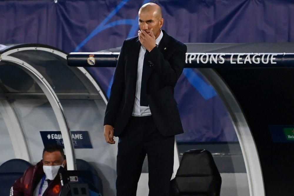 Zidane joue gros ce samedi après-midi. AFP