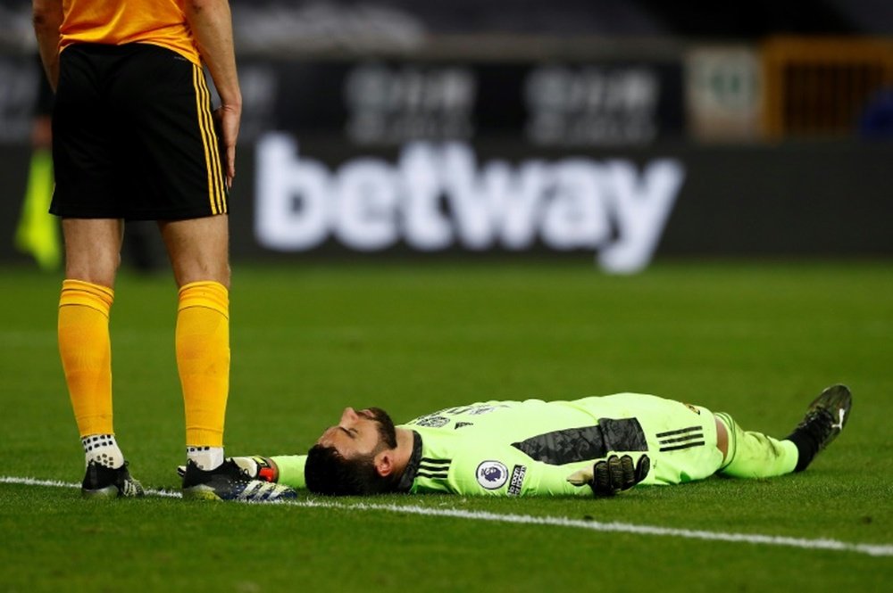 Rui Patricio, forfait avec le Portugal. AFP