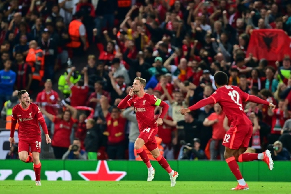 Sur courant alternatif, Liverpool finit par dompter Milan. AFP