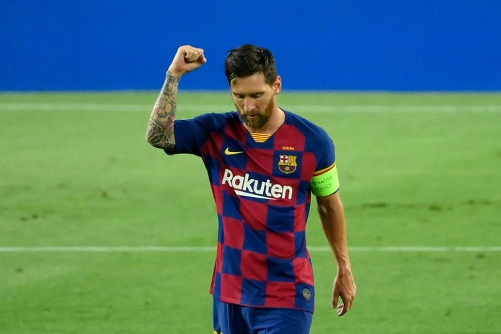 Derrière Messi, le désert du Barça ? AFP
