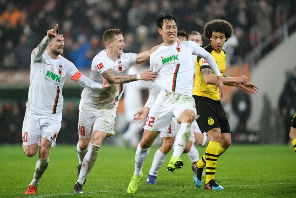 Encore une défaite pour le Borussia. AFP