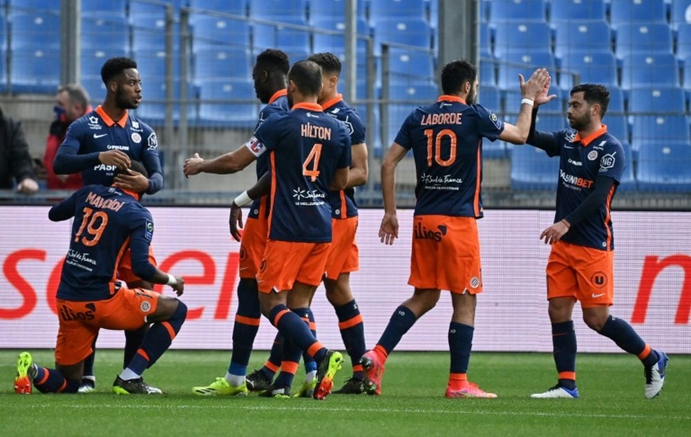 Montpellier domine Rennes. AFP