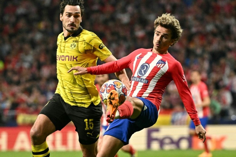 L'Atlético Madrid prend l'avantage contre Dortmund, Haller maintient l'espoir. afp