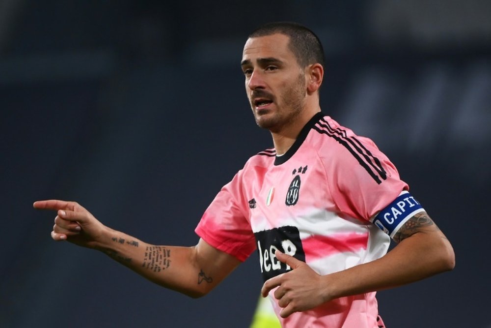 Italie: la Juventus retrouve Bonucci, guéri du Covid-19