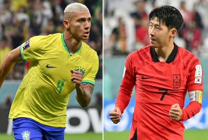 Le Coréen Son et le Brésilien Richarlison, les Spurs ennemis
