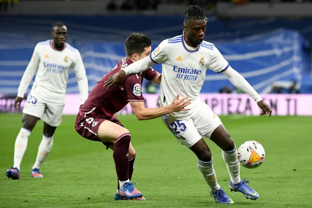 Camavinga, premier titre majeur en vue au Real Madrid. AFP