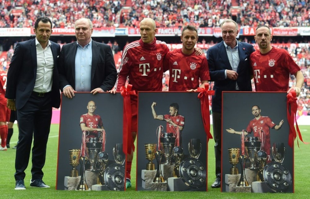 Le Bayern ne prévoit plus de transfert record. AFP